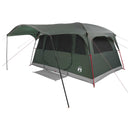 vidaXL Cort tunel verde army 427 x 305 x 205 cm poliester si otel