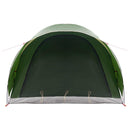 vidaXL Cort tunel verde 370 x 275 x 210 cm poliester si otel