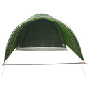 vidaXL Cort tunel verde 370 x 275 x 210 cm poliester si otel
