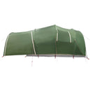 vidaXL Cort tunel verde 370 x 275 x 210 cm poliester si otel