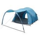 vidaXL Cort tunel albastru 370 x 275 x 210 cm poliester si otel