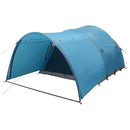 vidaXL Cort tunel albastru 370 x 275 x 210 cm poliester si otel