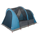 vidaXL Cort tunel albastru 370 x 275 x 210 cm poliester si otel