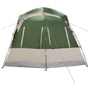 vidaXL Cort lateral verde 410 x 410 x 250 cm poliester si otel