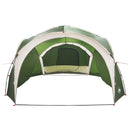 vidaXL Cort lateral verde 410 x 410 x 250 cm poliester si otel