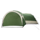 vidaXL Cort lateral verde 410 x 410 x 250 cm poliester si otel