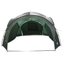 vidaXL Cort lateral  verde army 410 x 410 x 250 cm poliester si otel