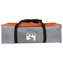 vidaXL Cort cabina cu acoperis gri si portocalie 480 x 273 x 205 cm