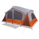 vidaXL Cort cabina cu acoperis gri si portocalie 480 x 273 x 205 cm