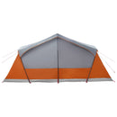 vidaXL Cort cabina cu acoperis gri si portocalie 480 x 273 x 205 cm