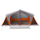 vidaXL Cort cabina cu acoperis gri si portocalie 480 x 273 x 205 cm