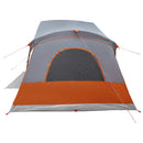 vidaXL Cort cabina cu acoperis gri si portocalie 480 x 273 x 205 cm