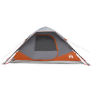 vidaXL Cort instant cu acoperis gri si portocalie 305 x 215 x 140 cm