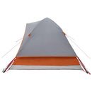 vidaXL Cort instant cu acoperis gri si portocalie 305 x 215 x 140 cm
