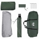 vidaXL Cort instant verde army 305 x 215 x 140 cm poliester si otel