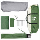 vidaXL Cort instant verde 305 x 275 x 190 cm poliester si otel