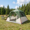 vidaXL Cort instant verde 305 x 275 x 190 cm poliester si otel