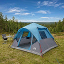 vidaXL Cort instant albastru 305 x 275 x 190 cm poliester si otel