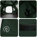 vidaXL Cort instant verde army 305 x 275 x 190 cm poliester si otel