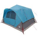 vidaXL Cort instant albastru 365 x 380 x 200 cm poliester si otel
