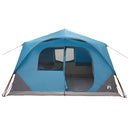 vidaXL Cort instant albastru 365 x 380 x 200 cm poliester si otel