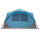 vidaXL Cort instant albastru 365 x 380 x 200 cm poliester si otel