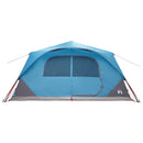 vidaXL Cort instant albastru 365 x 280 x 200 cm poliester si otel