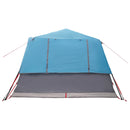 vidaXL Cort instant albastru 365 x 280 x 200 cm poliester si otel