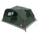 vidaXL Cort instant verde army 365 x 280 x 200 cm poliester si otel