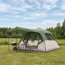 vidaXL Cort de familie verde 305 x 275 x 190 cm poliester si otel