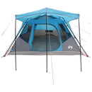 vidaXL Cort de familie albastru 305 x 275 x 190 cm poliester si otel