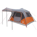 vidaXL Cort de familie gri si portocalie 305 x 275 x 190 cm
