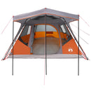 vidaXL Cort de familie gri si portocalie 305 x 275 x 190 cm