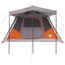 vidaXL Cort de familie gri si portocalie 305 x 275 x 190 cm