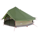 vidaXL Cort Tipi verde 700 x 700 x 395 cm poliester si otel