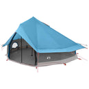 vidaXL Cort Tipi albastru 700 x 700 x 395 cm poliester si otel
