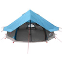 vidaXL Cort Tipi albastru 700 x 700 x 395 cm poliester si otel