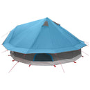 vidaXL Cort Tipi albastru 700 x 700 x 395 cm poliester si otel