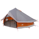 vidaXL Cort Tipi cu acoperis gri si portocalie 700 x 700 x 395 cm