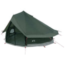 vidaXL Cort Tipi verde army 700 x 700 x 395 cm poliester si otel