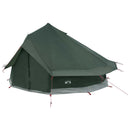 vidaXL Cort Tipi verde army 700 x 700 x 395 cm poliester si otel