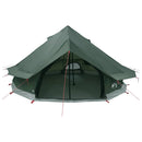 vidaXL Cort Tipi verde army 700 x 700 x 395 cm poliester si otel