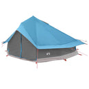vidaXL Cort Tipi albastru 800 x 800 x 430 cm Poliester si otel