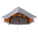 vidaXL Cort Tipi cu acoperis gri si portocalie 800 x 800 x 430 cm