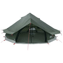 vidaXL Cort Tipi Verde Army 800 x 800 x 430 cm Poliester și oțel