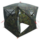 vidaXL Cort de vanatoare camuflaj 143 x 143 x 165 cm poliester si otel