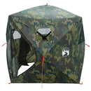 vidaXL Cort de vanatoare camuflaj 143 x 143 x 165 cm poliester si otel