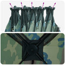 vidaXL Cort de vanatoare camuflaj 143 x 143 x 165 cm poliester si otel