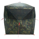 vidaXL Cort de vanatoare camuflaj 143 x 143 x 165 cm poliester si otel