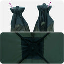 vidaXL Cort de vanatoare cu acoperis verde army 145 x 145 x 150 cm